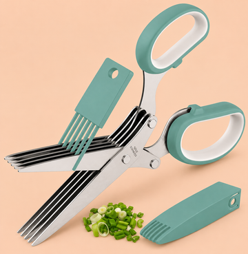 5-Blade Herb Scissor | مقص أعشاب بخمس شفرات
