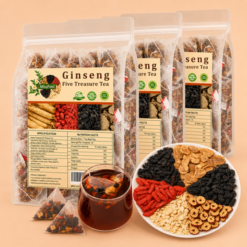 Ginseng Five Treasure Tea | شاي الجنسنغ "الكنوز الخمسة"